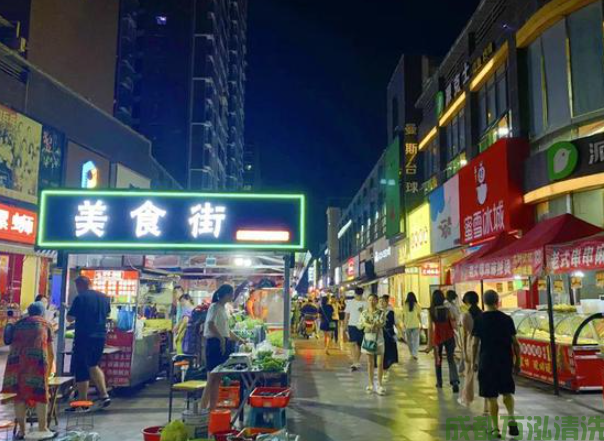 2025年09月28日绵阳某大型商超美食广场厨房集群清洗案例